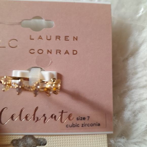 Lauren Conrad earrings/ring NWT - Picture 4 of 6